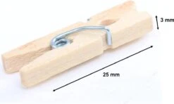 Épingles à Linge Mini | Épingles à Linge En Bois | Mini Chevilles | Clips Photo | Chevilles Photo | Petites Pinces à Linge | Mini Pinces à Linge En Bois | Mini Chevilles | Bois Vierge | 100 Pièces | Able Et Borret -Nettoyage Produits Boutique 1200x721 5