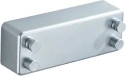 Corde à Linge Extensible Getric - Corde à Linge à Rouleaux - 2 Cordes à Linge - Fil De Corde à Linge - 4,2 Mètres Extensible - Capacité De Charge De 20 Kg - Pour Intérieur Et Extérieur - Acier Inoxydable