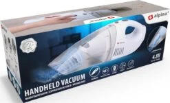 Aspirateur à Main Alpina - Sans Fil - Accessoires Inclus - Aspirateur à Main - 30 Watt - 4,8 V - Bac à Poussière 500 Ml - Wit -Nettoyage Produits Boutique 1200x728 1