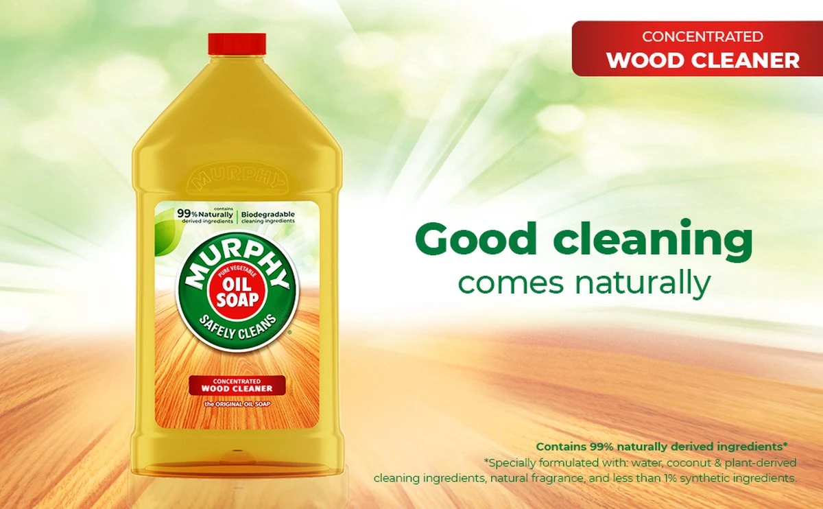 Murphy Nettoyant Parquet Nettoyant Concentré - Nettoyant Parquet - 99% Végétal - BIO - 3X 946 ML 4 Murphy Nettoyant Parquet Nettoyant Concentré - Nettoyant Parquet - 99% Végétal - BIO - 3X 946 ML – Image 2