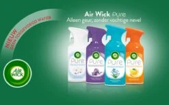 La Recharge Air Wick Pure Spring Dew Spray Neutralise Les Odeurs Sans Brouillard Humide - 2 Sprays -Nettoyage Produits Boutique 1200x743 1