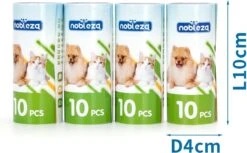 Nobleza Recharge Pour Rouleau à Vêtements - Rouleau à Peluches - Rouleau Adhésif - Rouleau à Tissus - Rouleau Adhésif - Élimination Des Poils D'animaux Domestiques -Nettoyage Produits Boutique 1200x745