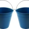 2x Seaux De Nettoyage Bleus / Seaux Ménagers 8 Litres 26 X 22,5 Cm - Seaux Agri - Seau En Plastique / Plastique / Seau à Mousse Avec Poignée / Poignée En Métal -Nettoyage Produits Boutique 1200x746 1