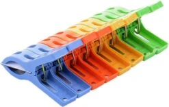 FSW-Products - Pinces à Épingles à Linge Solides - 8 Pièces - Grandes Pinces - Serviette De Bain - Handdoeken - Plastique - Corde à Linge - Vêtements - Crochet -Nettoyage Produits Boutique 1200x756