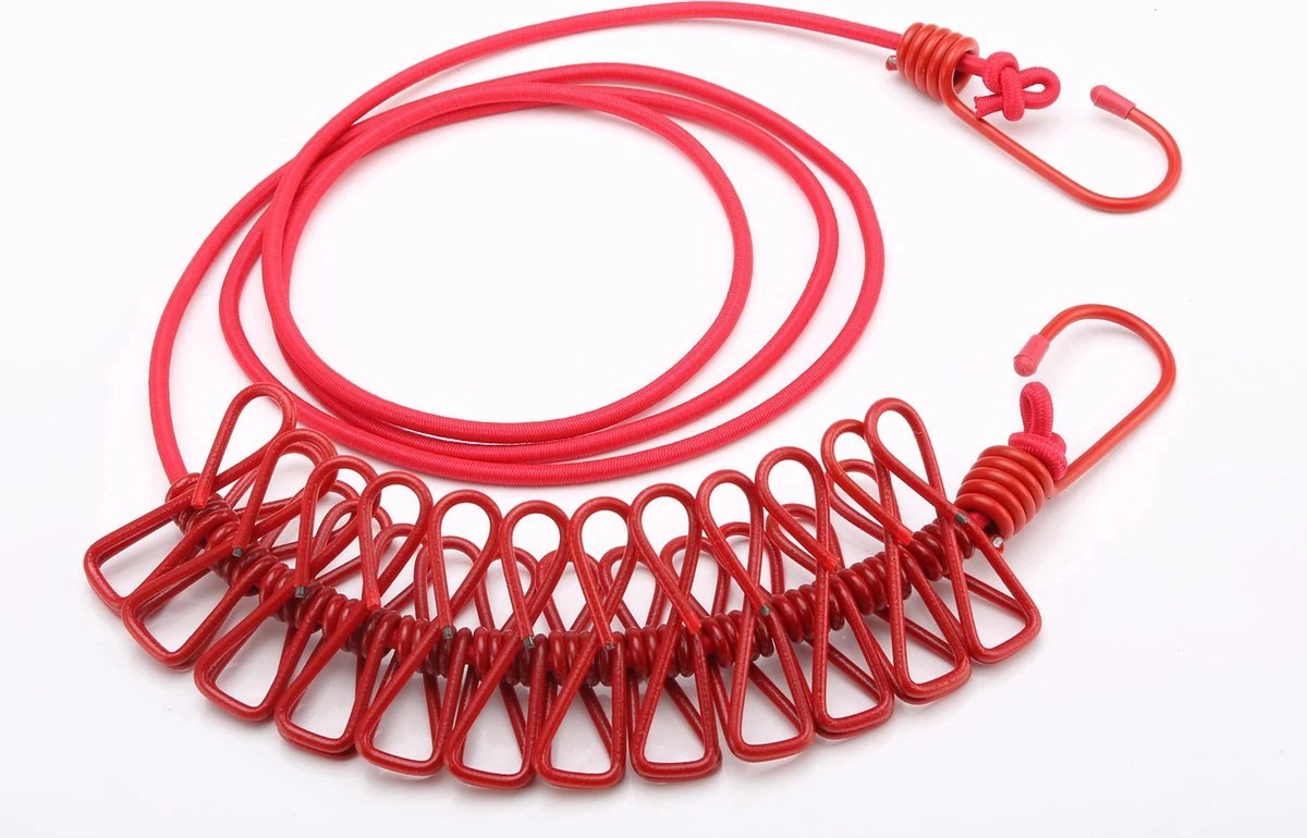 SY Goods - Corde à Linge - Corde à Linge - Corde à Linge - Corde à Linge - Séchoir - Corde à Vêtements - Élastique - Élastique - Cordes à Linge - Extensible - Set - Rouge - Convient Pour Le Camping - Voyages - Camping - Balcon - Max 3,6 Mètres 7 SY Goods - Corde à Linge - Corde à Linge - Corde à Linge - Corde à Linge - Séchoir - Corde à Vêtements - Élastique - Élastique - Cordes à Linge - Extensible - Set - Rouge - Convient Pour Le Camping - Voyages - Camping - Balcon - Max 3,6 Mètres – Image 5