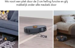 IMOU Robot Aspirateur Avec Station De Recharge - Robot Aspirateur Avec Fonction De Nettoyage - Robot Aspirateur 30 Jours Hands Libres - Zwart -Nettoyage Produits Boutique 1200x771 1