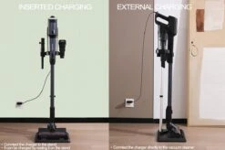 Swiss Pro+ Aspirateur Balai Sans Fil V18 Aspirateurs-balais INC Standaar Aspirateurs Balais Aspirateur Balai Sans Fil Avec Aspirateur à Main Mode Turbo Éclairage LED Dans La Buse Forte Aspiration Édition 2023 -Nettoyage Produits Boutique 1200x799 44