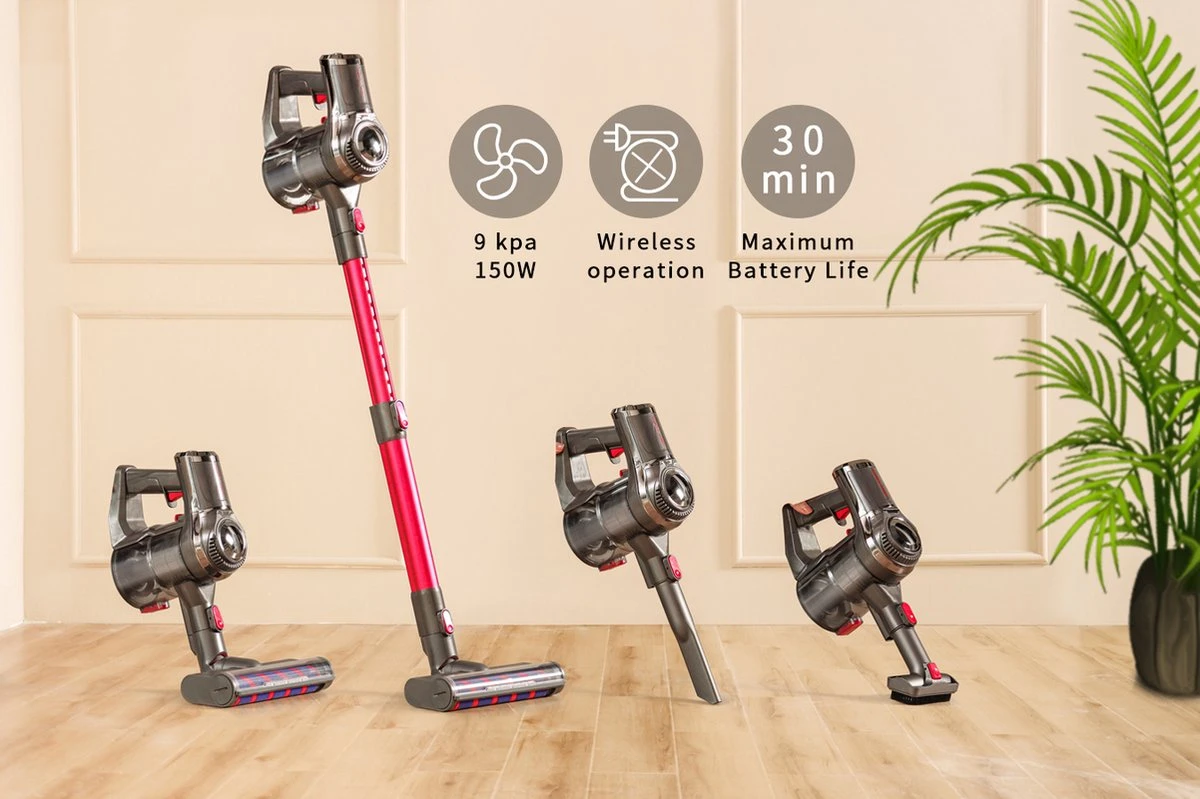 Swiss Pro+ Aspirateur-balai Sans Fil V12 Aspirateur-balai Sans Fil Avec Aspirateur à Main Eclairage LED Dans L'embout Forte Puissance D'aspiration 4 En 1 ! Qualité Suisse 13 Swiss Pro+ Aspirateur-balai Sans Fil V12 Aspirateur-balai Sans Fil Avec Aspirateur à Main Eclairage LED Dans L'embout Forte Puissance D'aspiration 4 En 1 ! Qualité Suisse – Image 11