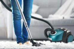 Sacs D'aspirateur Bestron Avec Sac, Ensemble à Prix Réduit Comprenant 20x Sacs D'aspirateur, Tube Télescopique De 94 Cm Et Rayon D'action De 7,5 M, Avec HEPA12 Lavable Et Microfiltre, Couleur : Bleu -Nettoyage Produits Boutique 1200x799 76