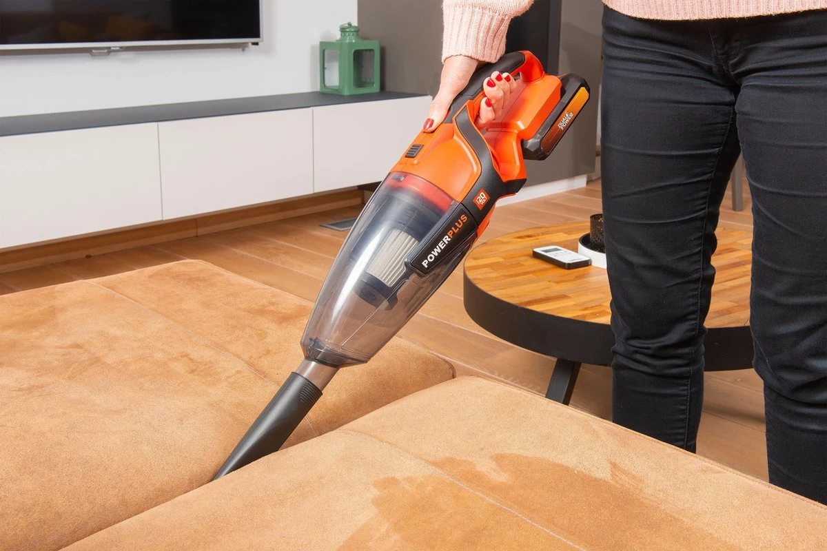 Powerplus Dual Power POWDP6030 Aspirateur à Main / Voleur à Main - 20V - Incl. Accessoires - HT Batterie Et Chargeur 6 Powerplus Dual Power POWDP6030 Aspirateur à Main / Voleur à Main - 20V - Incl. Accessoires - HT Batterie Et Chargeur – Image 4