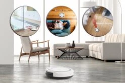 UMUZI CLEANING Robot Aspirateur Avec Télécommande, Aspirateur Automatique Blanc Avec Capacité De 0,6 L, Aspirateur Robot Avec Autonomie De 150 Min, 24 W -Nettoyage Produits Boutique 1200x800 38