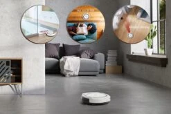 UMUZI CLEANING Robot Aspirateur Avec Télécommande, Aspirateur Automatique Blanc Avec Capacité De 0,6 L, Aspirateur Robot Avec Autonomie De 150 Min, 24 W -Nettoyage Produits Boutique 1200x800 40