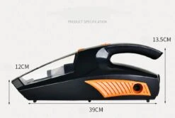 Pro-Care High Power Handheld - Rechargeable - Solide Et Liquide - Filtre à Poussière - 3 Têtes - Car Home - Sans Fil - 100W - Zwart -Nettoyage Produits Boutique 1200x806 1