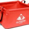 OUTDOOR PANDA Kom Pliable 20L | Pliable Évier Kom Camping | Seau à Poussière Pliable En Bâche | Lavabo Plastique | Kom Groot | Carré | Rouge -Nettoyage Produits Boutique 1200x806 4