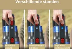 Aspirateur Balai Beekit - Aspirateur Balai Sans Sac Sur Batterie - Aspirateur à Main Best Seller - Aspirateur à Main Avec Manche - 36 KPA - Blauw -Nettoyage Produits Boutique 1200x814 3