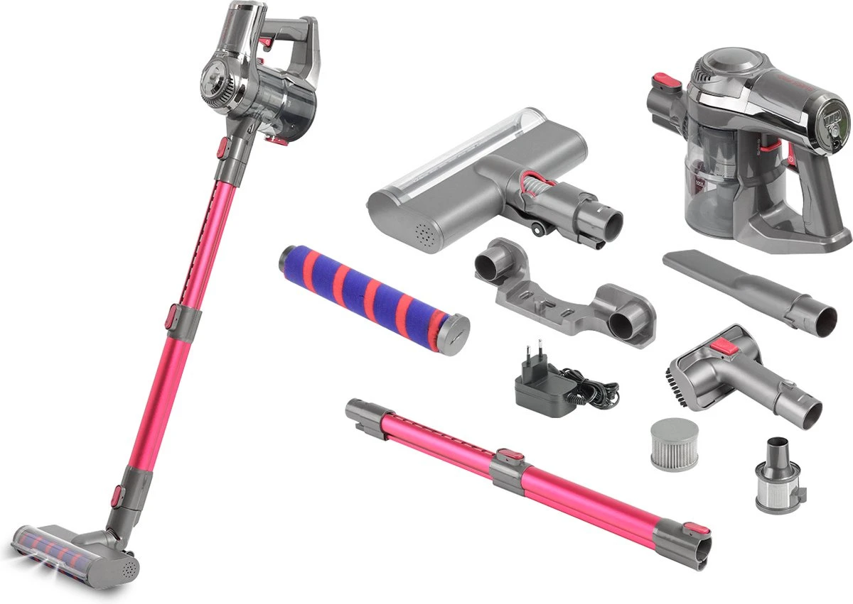 Swiss Pro+ Aspirateur-balai Sans Fil V12 Aspirateur-balai Sans Fil Avec Aspirateur à Main Eclairage LED Dans L'embout Forte Puissance D'aspiration 4 En 1 ! Qualité Suisse 6 Swiss Pro+ Aspirateur-balai Sans Fil V12 Aspirateur-balai Sans Fil Avec Aspirateur à Main Eclairage LED Dans L'embout Forte Puissance D'aspiration 4 En 1 ! Qualité Suisse – Image 4