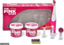 The Pink Stuff The Miracle Scrubber Kit + Crème Cleaner 500 Ml + Pâte Nettoyante 500 Grammes + Spray Multi -Nettoyant 750 Ml -Nettoyage Produits Boutique 1200x855 4
