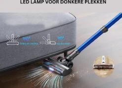 Aspirateur Balai Beekit - Aspirateur Balai Sans Sac Sur Batterie - Aspirateur à Main Best Seller - Aspirateur à Main Avec Manche - 36 KPA - Blauw -Nettoyage Produits Boutique 1200x865 2