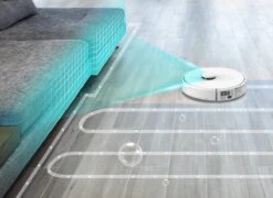 Aspirateur Robot 360 S8 Avec Fonction De Nettoyage - Avec Station De Charge - Système De Navigation Laser - Smart Control - Wit -Nettoyage Produits Boutique 1200x873 2