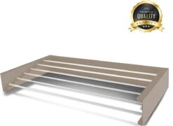 Homestic© Séchoir Pliable Moyen - Longueur De Séchage 3,5 M - Medium à Wasrek Universel Pour Salle De Bain/ Jardin/Chambre/Balcon - Aluminium - Cappuccino -Nettoyage Produits Boutique 1200x874