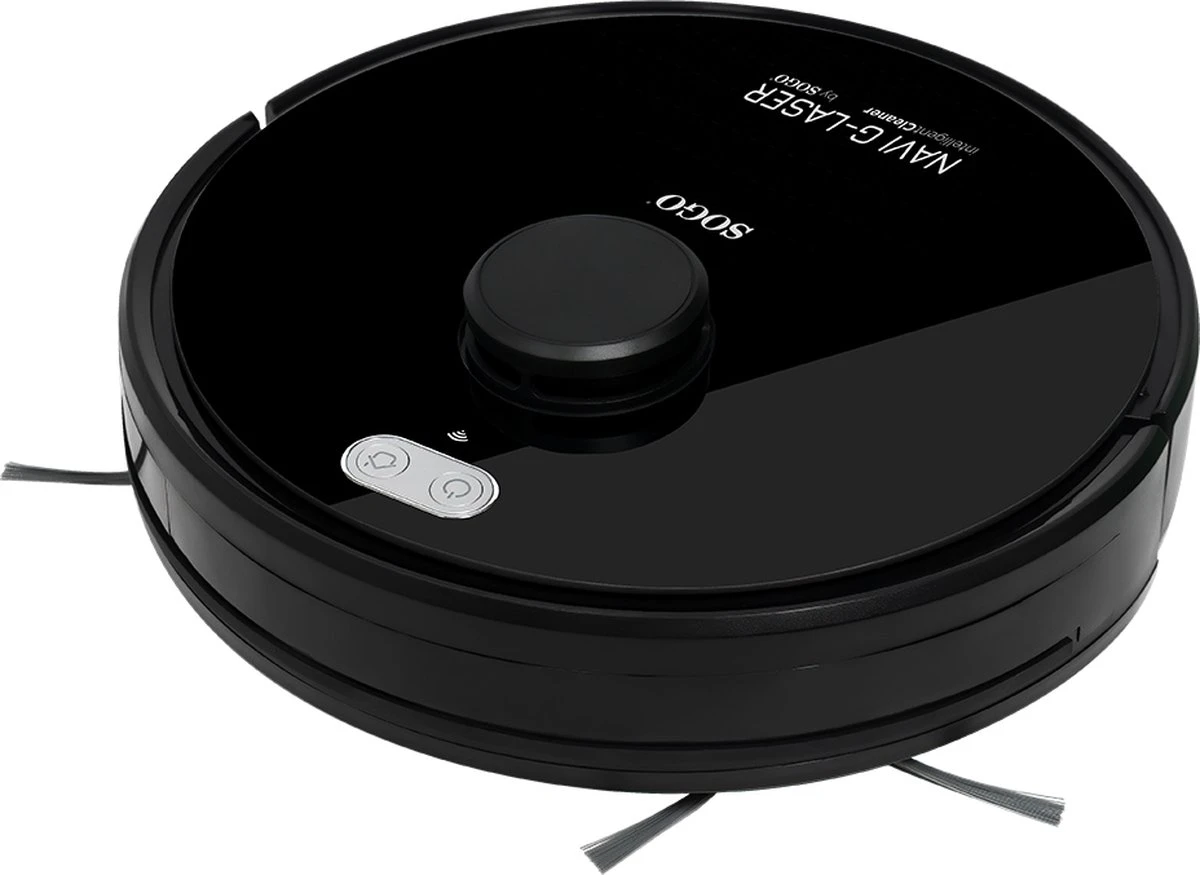 Sogo Navi G - Robot Aspirateur - Robot Aspirateur Avec Fonction De Nettoyage - Robot De Nettoyage Intelligent - Contrôle Via App - Zwart 3 Sogo Navi G - Robot Aspirateur - Robot Aspirateur Avec Fonction De Nettoyage - Robot De Nettoyage Intelligent - Contrôle Via App - Zwart