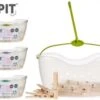 Kipit® - Panier à Pinces à Épingles à Linge + Set Pinces à Linge - Pinces à Linge 24 Pièces - Sac Pince à Linge - Épingles à Linge à Linge Bois Pour Corde à Linge -Nettoyage Produits Boutique 1200x883
