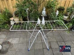 Wasrek Tools Étendoir Wit Étendoir Pliable - Sèche-linge - Suspendre Les Vêtements - Étendoir Suspendu - Étendoir Pliant - Wasrek Les Vêtements - Détergent - Étendoir Suspendu