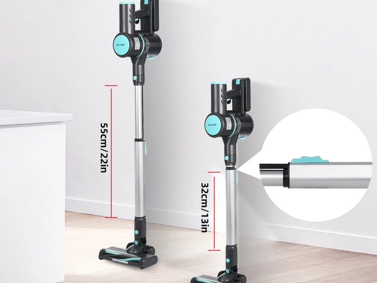 Aspirateur Balai RK Essentials 6 En 1 - Aspirateur Balai Sans Sac Sur Batterie - Best Seller Dustbuster - Aspirateur à Main Avec Poignée - Zwart - Blauw 5 Aspirateur Balai RK Essentials 6 En 1 - Aspirateur Balai Sans Sac Sur Batterie - Best Seller Dustbuster - Aspirateur à Main Avec Poignée - Zwart - Blauw – Image 3