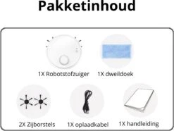 Robot Aspirateur - Robot Aspirateur 3 En 1 - Robot Laveur - Robot Aspirateur - Système De Nettoyage - Budget Robot Aspirateur - Wit -Nettoyage Produits Boutique 1200x904 1