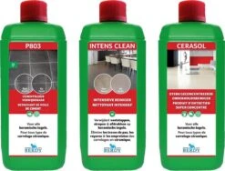 Kit De Nettoyage NEW FLOOR - Berdy , Nettoyant Intensif Et D'entretien - CARREAUX DE CÉRAMIQUE - Berdy - 3 X 1 L
