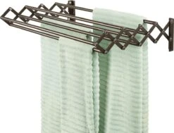 Étendoir Pliable Universel - Étendoir à Linge - Rack à Linge Pour Salle De Bains/ Jardin /Chambre/Balcon - Durable 59,94 X Wasrek X 11,94 Cm; 940 Grammes