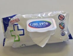 GBL 1976 CARE ANTİVİRAL, Antibactérien, Désinfection, Hygiénique Lingettes Nettoyantes Tout Usage. 80 Lingettes