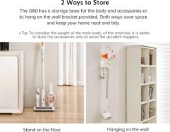 Aspirateur Balai ILife Aspirateurs-balais G80 - Aspirateur Balai Sans Fil - Aspirateurs Balais - Aspirateur Balai Sans Fil - Aspirateur Sans Sac - Aspirateur - Lampes LED Intégrées -Nettoyage Produits Boutique 1200x933