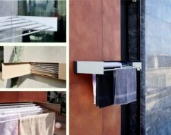 Homestic© Séchoir Pliable Moyen - Longueur De Séchage 3,5 M - Medium à Wasrek Universel Pour Salle De Bain/ Jardin/Chambre/Balcon - Aluminium - Cappuccino -Nettoyage Produits Boutique 1200x944 1