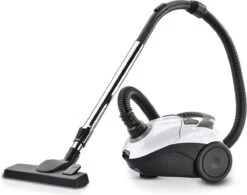 Aspirateur Silver WH700 Avec Sac Aspirateur Réutilisable (1L) - 700 Watts - Forte Puissance D'aspiration - Aspirateurs- Compact Et Léger - Silencieux - Facile à Utiliser