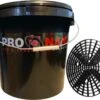 ProNano | Seau De Lavage ProNano Detailing Avec Grain | Seau Robuste Verrouillable, De Lavage Ou De Rinçage De 20 Litres Avec Grit Guard Et Couvercle ! -Nettoyage Produits Boutique 1200x951 3