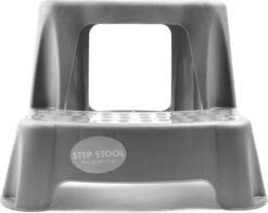 Tabouret / Marche Pour Enfant Gris 2 Marches 35 Cm - Tabourets De Cuisine / Salle De Bain / Marches Pour Enfants -Nettoyage Produits Boutique 1200x953 1