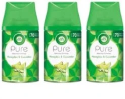 Air Wick Melon Miel Et Concombre - Pack économique 4 X 250 Ml