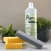 Pureco - Forfait Nettoyage Ecologique - Forfait Test Avec 1x Nettoyant Tout Usage 1 L, 2 X Éponge Et 1 X Pierre De Nettoyage -Nettoyage Produits Boutique 1200x960 11