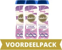 Fabulosa Intense - Spray Désinfectant Concentré Intense 3 X 0,5 L - Nettoyant Tout Usage - Pack économique - Végétalien - Comprend Un échantillon Gratuit