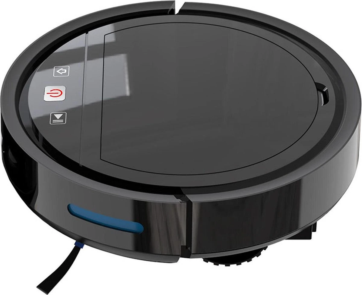 Aspirateur Robot Avec Station De Charge - Système De Nettoyage - Aspirateur Robot - Robot Nettoyeur - Station De Charge Automatique - Y Compris L'application Et La Télécommande - Zwart - 2500PA 4 Aspirateur Robot Avec Station De Charge - Système De Nettoyage - Aspirateur Robot - Robot Nettoyeur - Station De Charge Automatique - Y Compris L'application Et La Télécommande - Zwart - 2500PA – Image 2