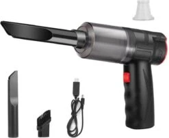 FlowShop - Aspirateur à Main Sans Fil - Aspirateur Portable Pour Voiture - 150W - Fonction De Gonflage - Mini Aspirateur Dual - Portatif -Nettoyage Produits Boutique 1200x980 1