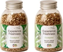 Numatic - Granulés Parfum Aspirateur - Geur Eucalyptus - Désodorisant Aspirateur - Granules Parfum - Experience Freshness - Parfum Henry/Hetty - 250ML - 2 PIÈCE(S)