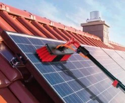 ®Qz - Manche Télescopique Avec Brosse - Set De 6 Pièces - Kit De Nettoyage De Vitres - Kit De Nettoyage De Panneaux Solaires - Extensible Jusqu'à 4,6 M - Avec Distributeur De Savon -Nettoyage Produits Boutique 1200x988 5