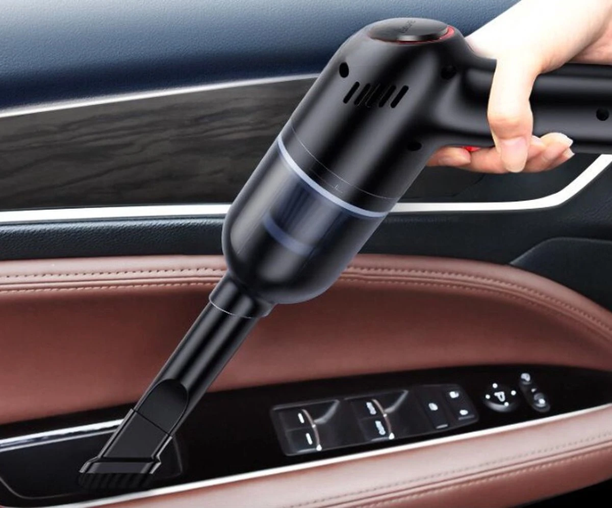 Aspirateur De Voiture Sans Fil - Mini Aspirateur - Rechargeable Rapidement - Portatif - Convient Pour La Voiture Et La Maison - Puissant - Zwart 8 Aspirateur De Voiture Sans Fil - Mini Aspirateur - Rechargeable Rapidement - Portatif - Convient Pour La Voiture Et La Maison - Puissant - Zwart – Image 6