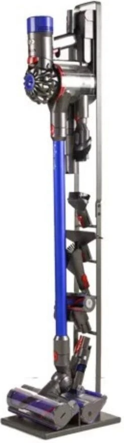 SensaHome - Support D'aspirateur En Métal Stable Pour Dyson & Dyson Handheld Avec Espace Pour Accessoires Et Accessoires De Vêtements Pour Bébé D'aspirateur Sans Fil - Dyson