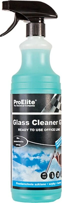 Pro Elite | Nettoyant Professionnel Pour Vitres | Pour Nettoyer Le Verre Sans Traces | Nettoyage | Nettoyant Glas | Nettoyeur De Vitre | Plus Propre | Spray | Vaporisateur