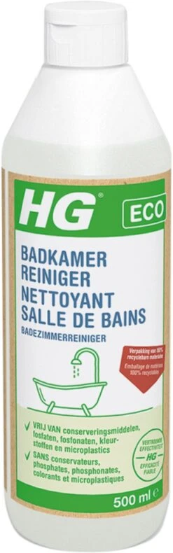 HG ECO Nettoyant Pour Salle De Bain Nettoyage Respectueux De L'environnement De Votre Salle De Bain -Nettoyage Produits Boutique 375x1200 1