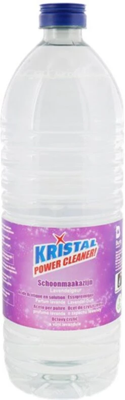 Vinaigre De Nettoyage Lavande - Violet / Transparent - Vinaigre De Nettoyage / Plastique - 1 Litre - Set De 2 - Nettoyage - Produit D'entretien