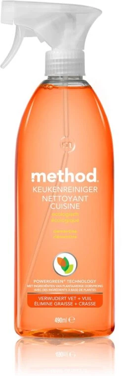 Method - Salle De Bain + Cuisine + Nettoyant Tout Usage Spray écologique Pamplemousse Rose 3x 490ml -Nettoyage Produits Boutique 391x1200 1